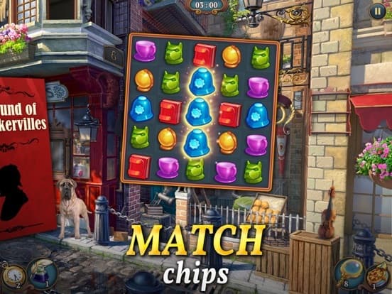 Sherlock: Hidden Match-3 Cases screenshot 3