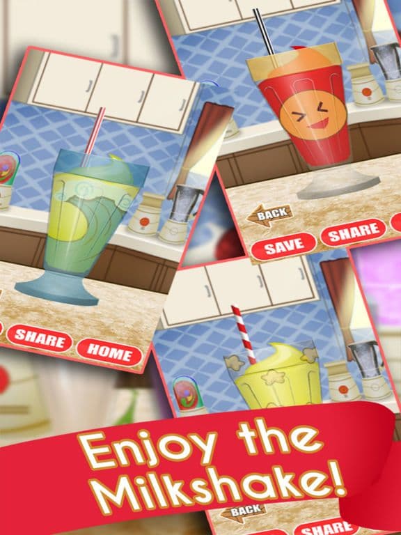 Ice Cream Milkshake Smoothie Dessert Drink Maker screenshot 3