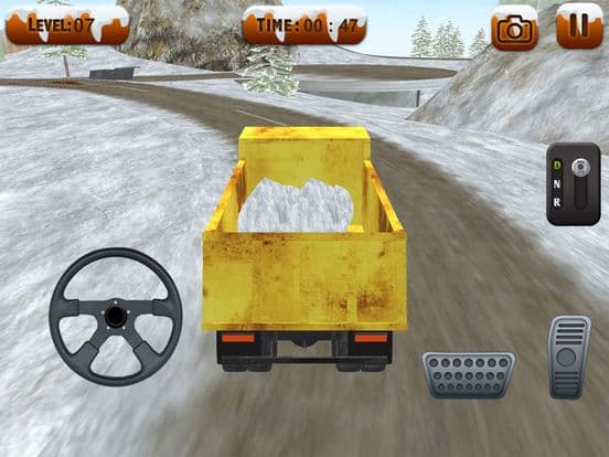 Snowplow Truck Driver simulator 3d game screenshot 4