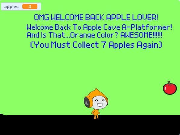 Apple Cave A-Platformer 2 screenshot 2