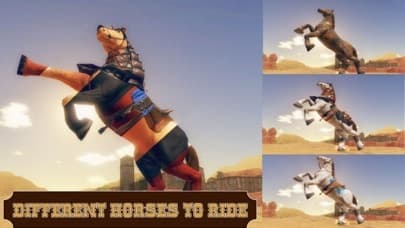 Wild West Cowboy-Rodeo Horse screenshot 4