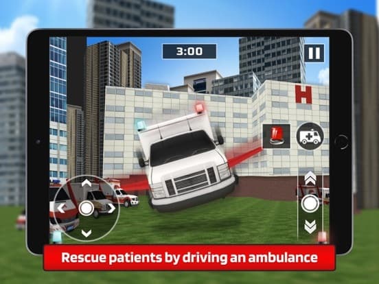Emergency Driving Simulator 3D screenshot 2