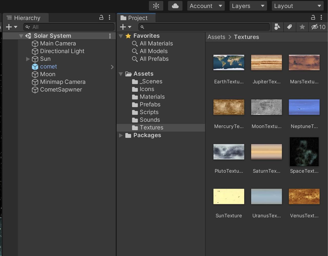 Solar System (itch) (lleech) screenshot 2