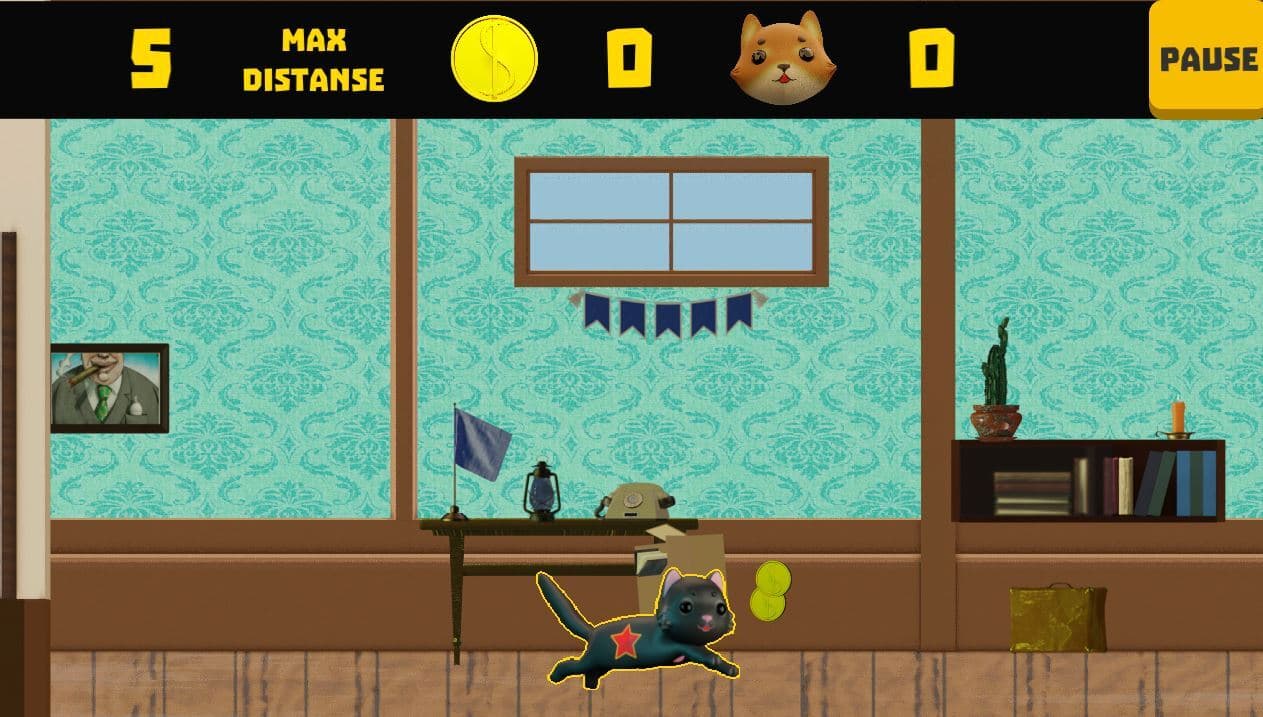Cute Crushy Cat Runner screenshot 3
