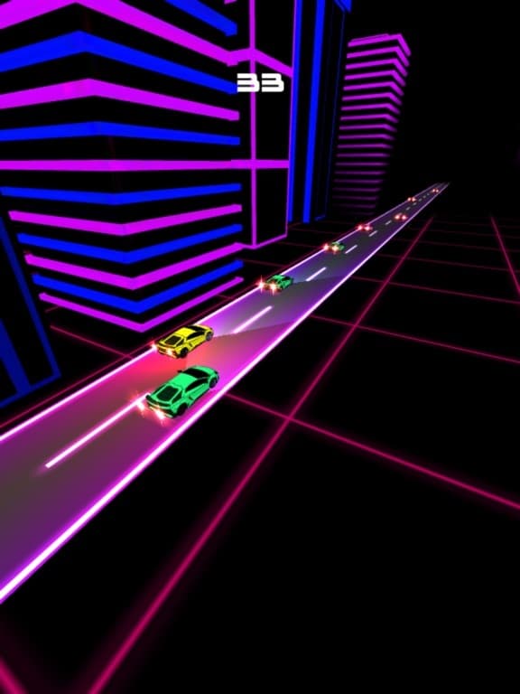 Night Rider - Cyberpunk Racer screenshot 5