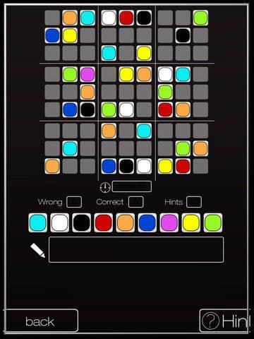 A funny Color Sudoko Game - Free screenshot 2