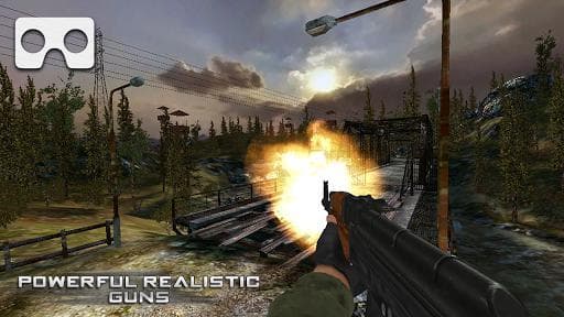Commando Adventure Shooting VR screenshot 3