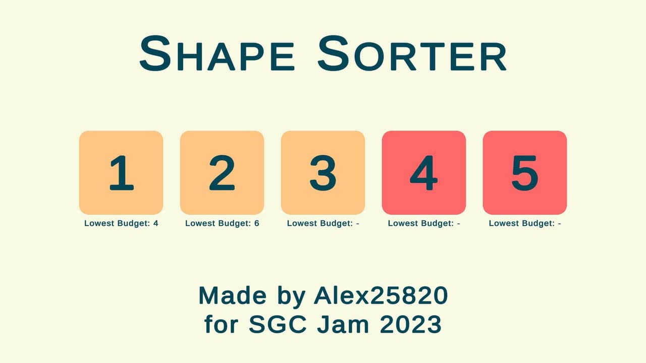Shape Sorter (Alex25820)