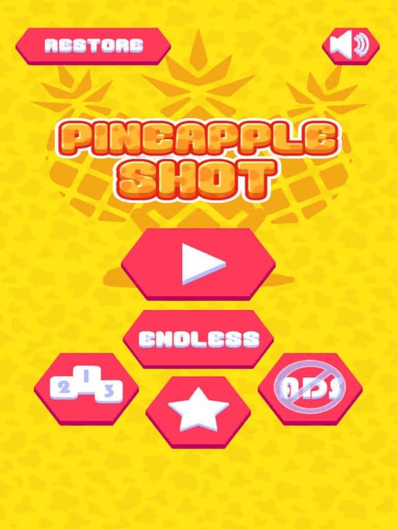 Pineapple Shot - Endless Flicky Challenge screenshot 2