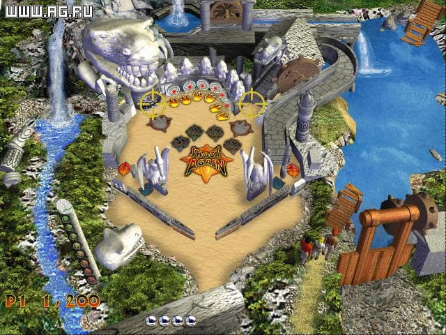 3-D Ultra Pinball: The Lost Continent