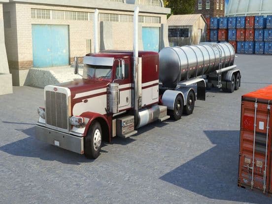 3D Semi Truck Parking Simulator 2017 screenshot 6