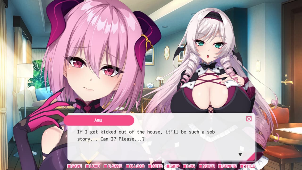 My oshi vtuber jumped through the screen and now were living together: Slightly psycho succubus ASMR streamer screenshot 3