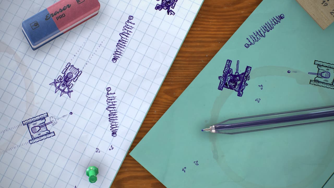 PAPER TANKS (itch) screenshot 4