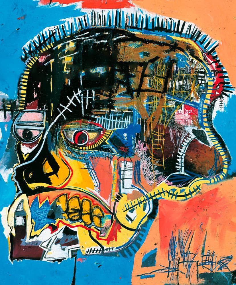 Jean-Michel Basquiat - Untitled (Skull), 1981