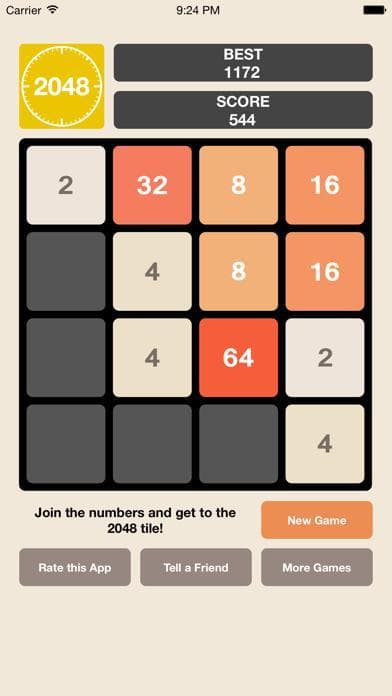2048 Watch Edition screenshot 3