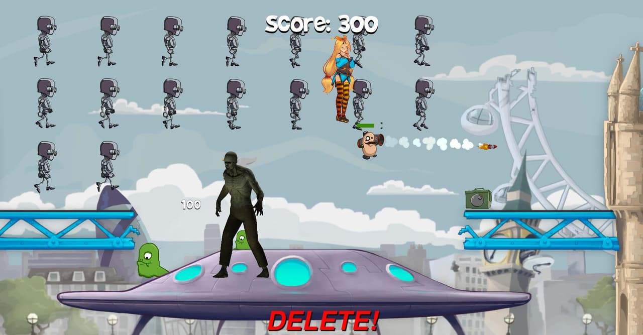 The #BROKEN Side-Scroller screenshot 4
