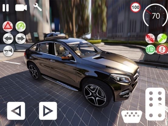 Car Driving Test Sim: SUV screenshot 3