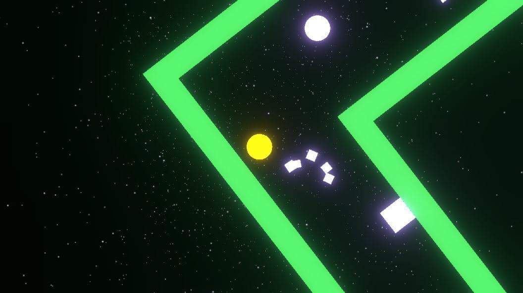 Maze Ball Neon screenshot 2