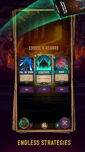 Dawncaster: Deckbuilding RPG screenshot 5