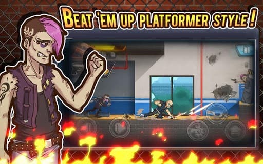 Fist of Rage: 2D Battle Platformer screenshot 3