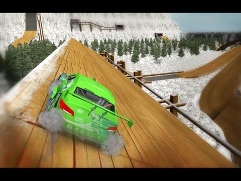 Winter Track Mania Racing screenshot 2