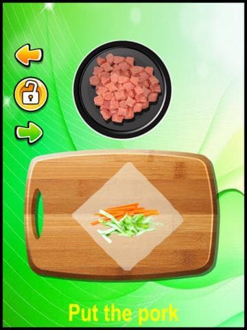 A Chinese Food Maker & Cooking Game - fortune cookie making game! screenshot 3