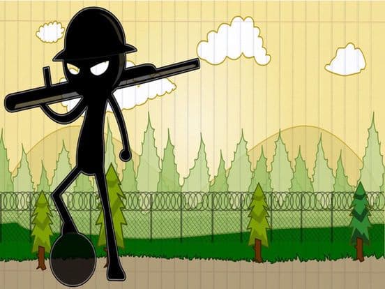 A Stickman Shooter - Sniper Vs Shooting Assassin Soldiers screenshot 2
