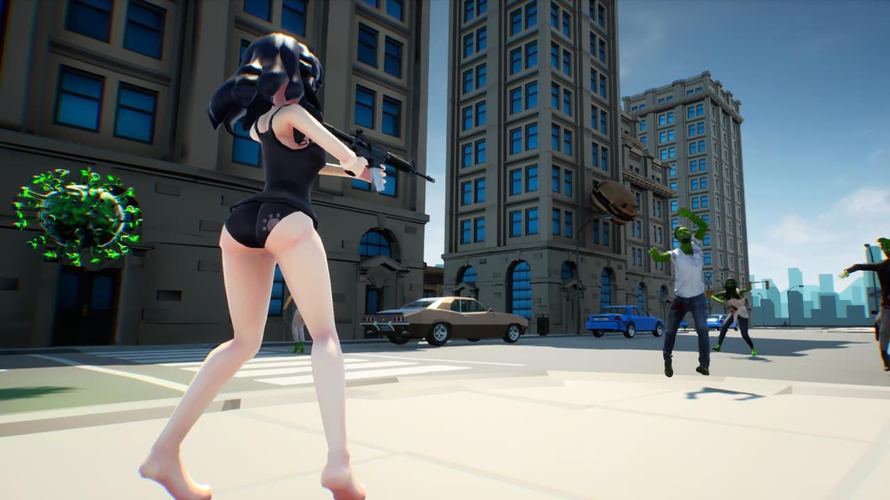 Anime vs Virus (itch) screenshot 2