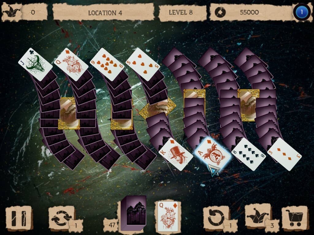 Mystery Solitaire. The Black Raven 3
