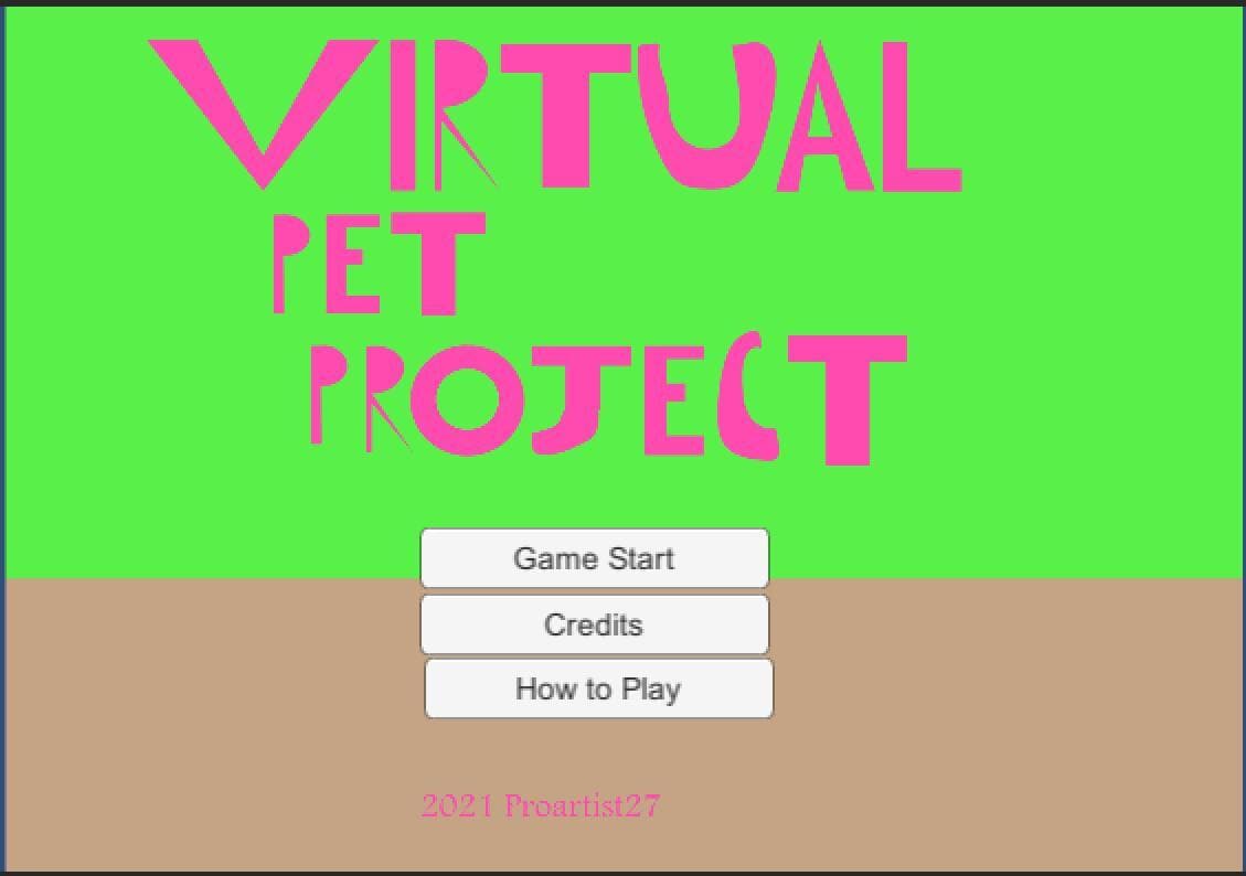 Virtual Pet Project Demo