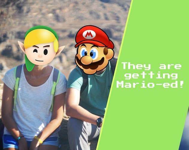 They are getting Mario-ed!