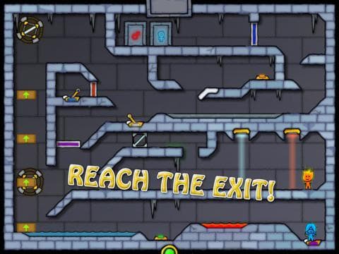Fireboy & Watergirl 3 - The Ice Temple screenshot 3