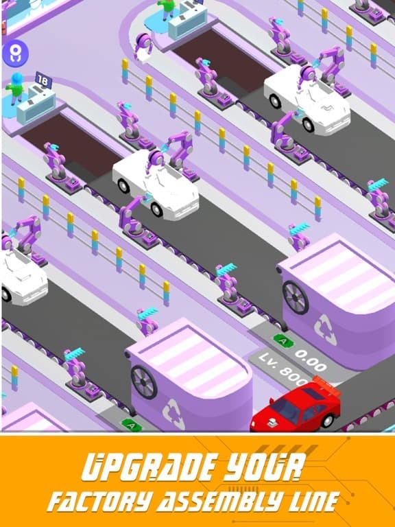Idle Assemble Car screenshot 3
