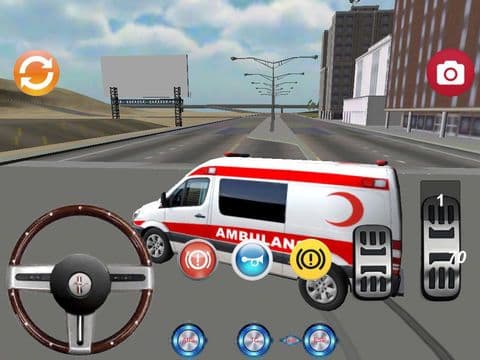 Ambulance Driving Game screenshot 2