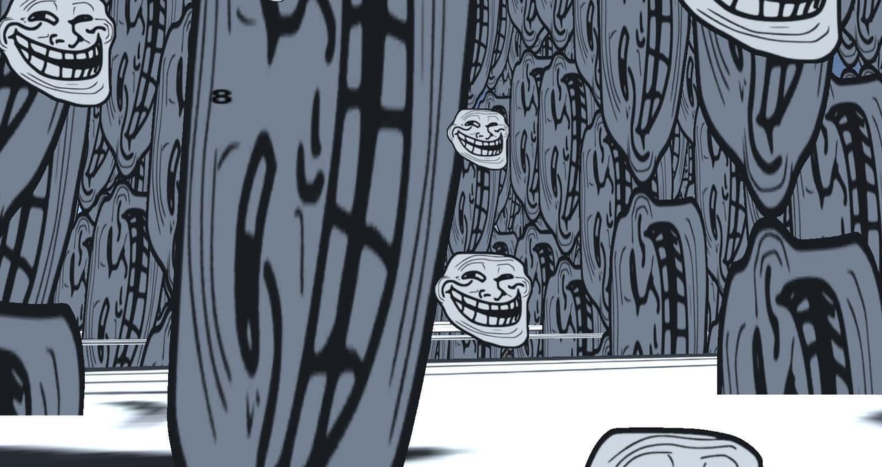 Trollface parkour!!