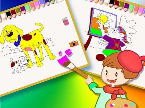 Coloring Book 12 - Make the Animals Colorful (2nd) screenshot 3