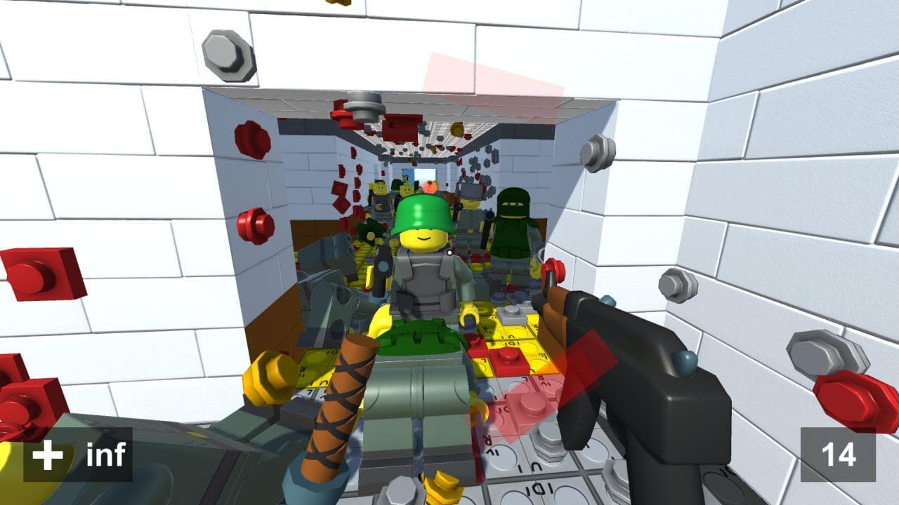 Lego Shooter 3D Demo screenshot 2