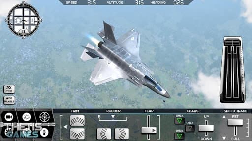Flight Simulator 2017 FlyWings Free screenshot 6