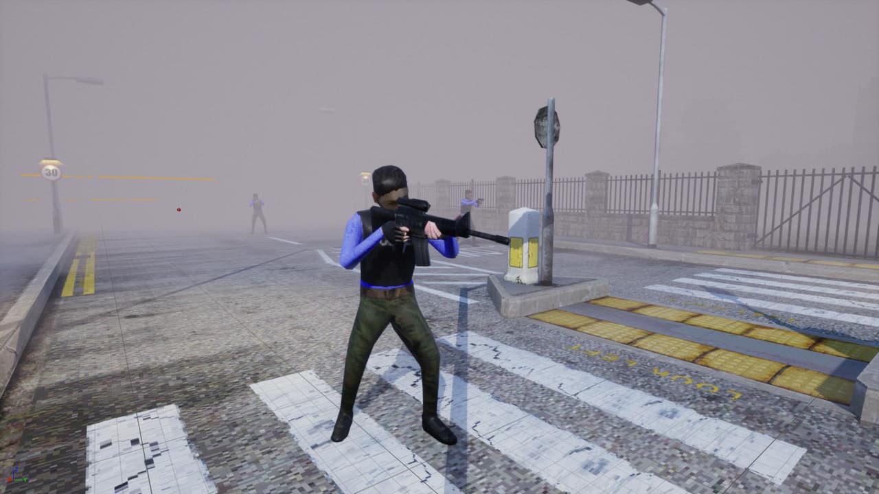 UE5 Retro PSX Style Shooter (Prototype Testing - Enemy AI) screenshot 3