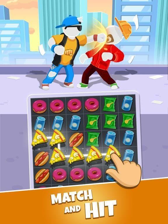 Match Hit - Puzzle Fighter screenshot 2