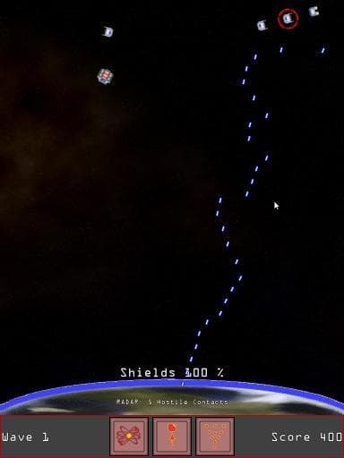 Earth Defense Missile Command screenshot 2