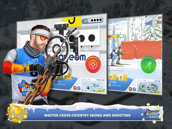Biathlon Mania screenshot 2