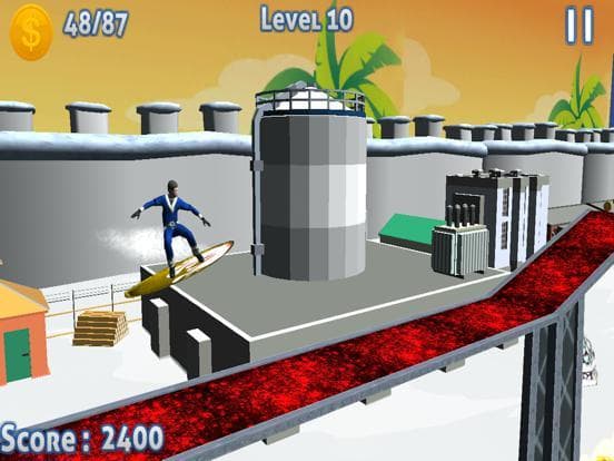 Surfing Real Stunt - Ski Games screenshot 2
