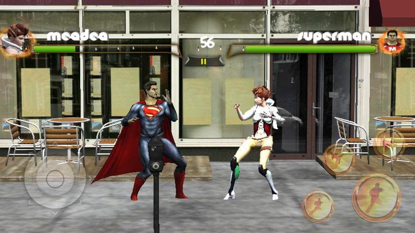 superheros D vs T