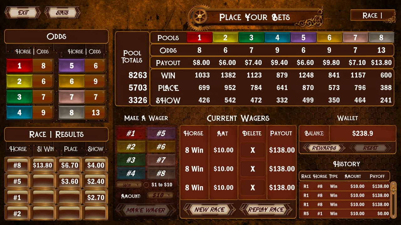 Cruise Ship Horse Racing screenshot 2