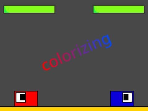 colorizing (2 player fighting game)