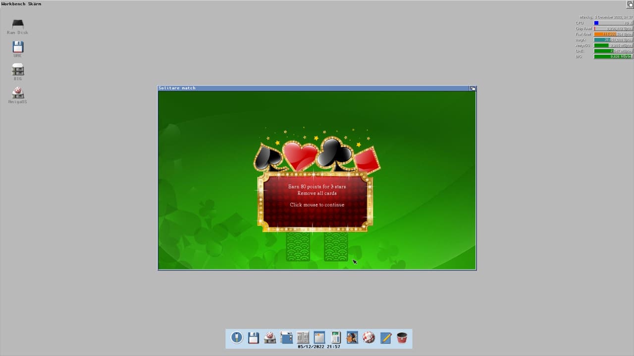 Solitare match
