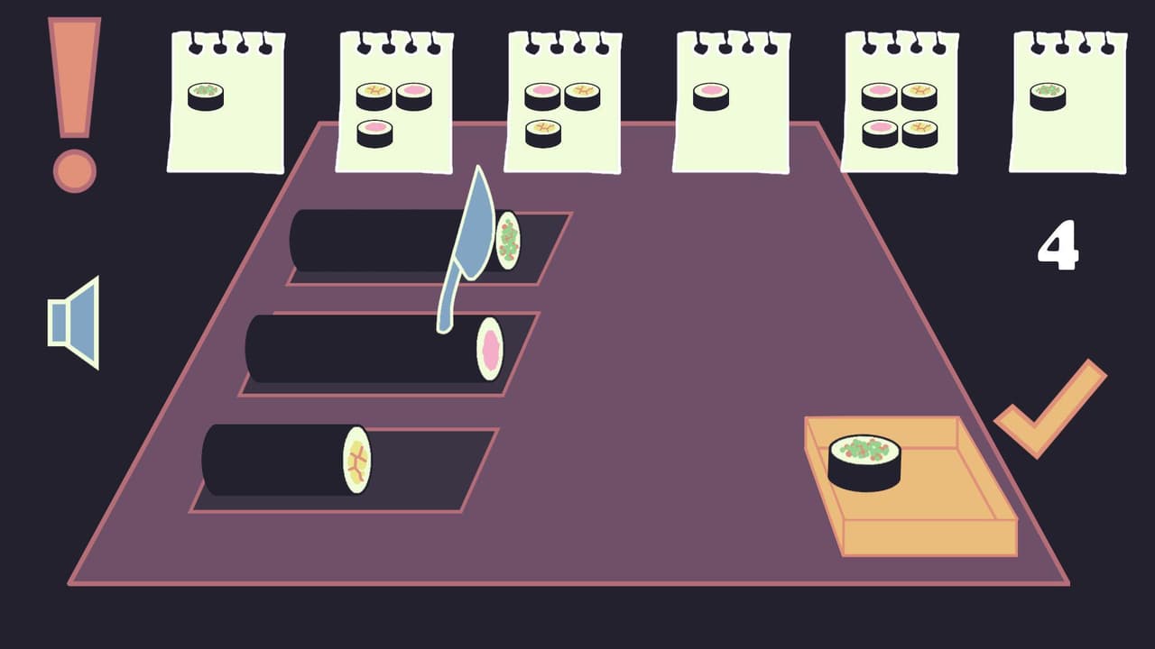 slice the roll of sushi screenshot 4