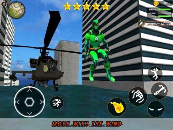 Super flying hero: Crime city screenshot 3