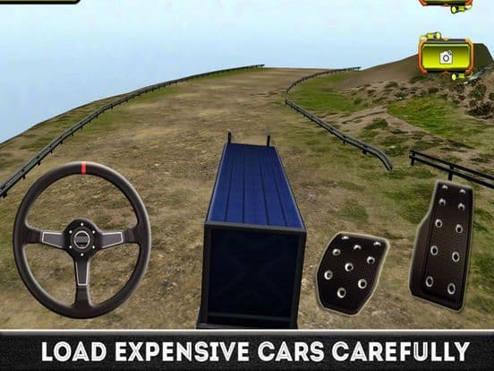 Heavy Truck Drive: Offroad Dri screenshot 2